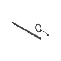 Ouch! Siliconen Penisplug Cockring Set, afbeelding 2