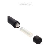 Ouch! siliconen vibrerende bullet plug extra lang, afbeelding 4