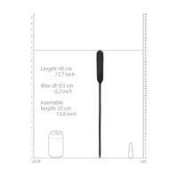 Ouch! siliconen vibrerende bullet plug extra lang, afbeelding 7