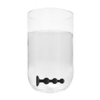 Ouch! Siliconen Buttplug met Bolletjes en Diamant, afbeelding 5