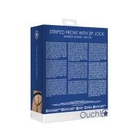 Ouch! Plain Front jockstrap met rits, afbeelding 3