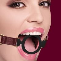 Ouch! Halo siliconen open ring gag