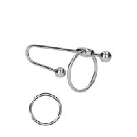 Ouch! RVS penisplug met bal - 10 mm