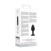 Ouch! Siliconen Buttplug met Afneembaar Sieraad, afbeelding 5