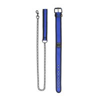 Ouch! Puppy Play neopreen halsband met lijn, afbeelding 5