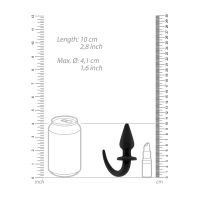 Ouch! Flexibele Rubberen Buttplug, afbeelding 4