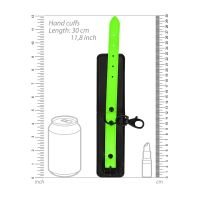 Ouch! Hand- en enkelboeien met hogtie - Glow in the Dark, afbeelding 5