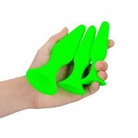 Ouch! Buttplug set - Glow in the Dark, afbeelding 6