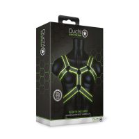 Ouch! Body Armor harnas - Glow in the Dark - S/M, afbeelding 2