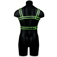 Ouch! Body Armor harnas - Glow in the Dark - S/M, afbeelding 6