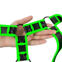 Ouch! Body Armor harnas - Glow in the Dark - S/M, afbeelding 7