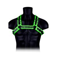 Ouch! bulldog harnas met gesp - Glow in the Dark - L/XL, afbeelding 4
