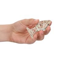 Ouch! Glazen Anaalplug - Glow in the Dark - Small, afbeelding 6