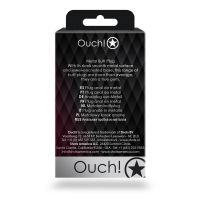 Ouch! Round Gem Buttplug - Small - Goud/Smaragdgroen, afbeelding 7