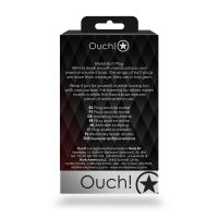 Ouch! Round Gem Buttplug - Medium - Gunmetal/Diamant, afbeelding 4