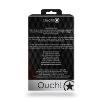 Ouch! Round Gem Buttplug - Large - Gunmetal/Diamant, afbeelding 7