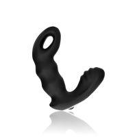 Ouch! Beaded vibrerende prostaatstimulator met afstandsbediening - Zwart, afbeelding 5