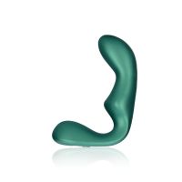 Ouch! Pointed vibrerende prostaatstimulator met afstandsbediening - Metallic groen, afbeelding 5