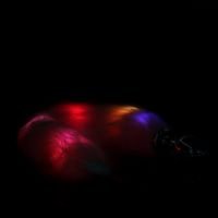 Ouch! Lichtgevende vossenstaart met metalen buttplug - Roze, afbeelding 5