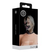 Ouch! Visnet masker - Zwart, afbeelding 2