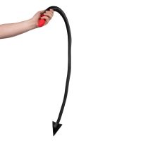 Ouch! Siliconen anaalplug Devil's Tail - Zwart/rood, afbeelding 7