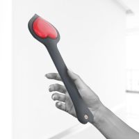 Ouch! Milan Collection - Paddle - Zwart/Rood