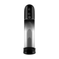 Pumped automatische Luv penispomp - Zwart