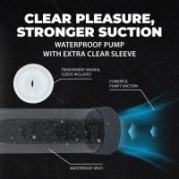 Pumped Engage - Automatische waterdichte penispomp en masturbator - Gunmetal, afbeelding 6