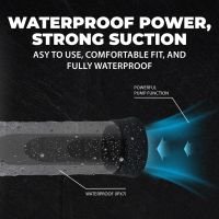 Pumped CyberPulse - Automatische waterdichte penispomp - Zwart, afbeelding 6