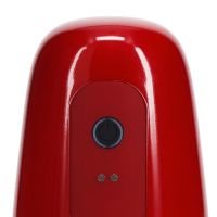 Pumped Pulsar - Zuigende en vibrerende masturbator pomp met onderdruk - Metallic rood, afbeelding 4