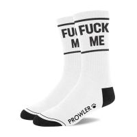 Prowler Red Fuck Me sokken - Wit/Zwart