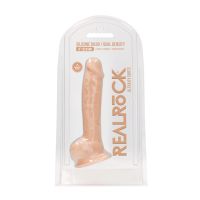 RealRock siliconen dildo met ballen - 23 cm, afbeelding 2
