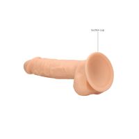 RealRock siliconen dildo met ballen - 23 cm, afbeelding 6