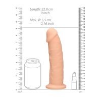 RealRock Siliconen dildo zonder balzak - 23 cm, afbeelding 7