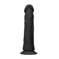 RealRock dildo zonder ballen - 20 cm - Zwart, afbeelding 2