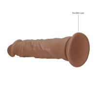 RealRock Realistische Dildo zonder Balzak - 25 cm - Huidskleur, afbeelding 7
