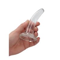 RealRock Abstracte Dildo met Zuignap - 11,5 cm - Transparant, afbeelding 5