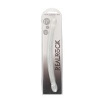 RealRock Niet-realistische dubbele dildo - 42 cm - Transparant, afbeelding 2