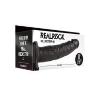 RealRock Holle Strap-On zonder Balletjes - 20,5 cm, afbeelding 2