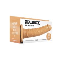 RealRock Holle strap-on zonder ballen - 24,5 cm, afbeelding 2