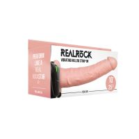 RealRock Vibrerende holle strap-on zonder ballen - 24,5 cm, afbeelding 2