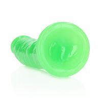 RealRock slanke dildo met zuignap - Glow in the Dark - 20 cm, afbeelding 5