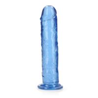 RealRock rechte doorschijnende dildo met zuignap - 23 cm, afbeelding 4