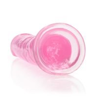 RealRock Rechte realistische dildo met zuignap - 23 cm - Roze, afbeelding 4