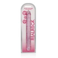 RealRock Realistische dubbele dildo - 34 cm - Roze, afbeelding 2