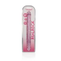 RealRock Realistische dubbele dildo - 45 cm - Crystal Clear, afbeelding 2