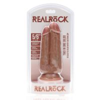 RealRock Two in One dildo - 12,7/15,2 cm - Tan, afbeelding 2