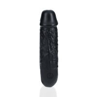 RealRock U-vormige dubbele dildo - 12,7 cm - Zwart, afbeelding 5