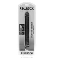 RealRock Slim Dubbele dildo - 30,5 cm - Zwart, afbeelding 2