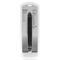 RealRock Slim Dubbele dildo - 30,5 cm - Zwart, afbeelding 3